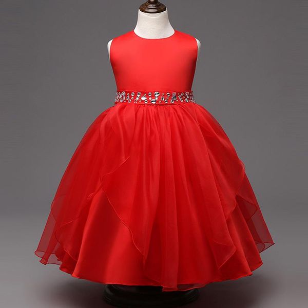 girl's dresses european high-grade beaded girls princess wedding dress flower girl children all the clothes and accessories, Red;yellow
girl's dresses european high-grade beaded girls princess wedding dress flower girl children all the clothes and accessories, Red;yellow