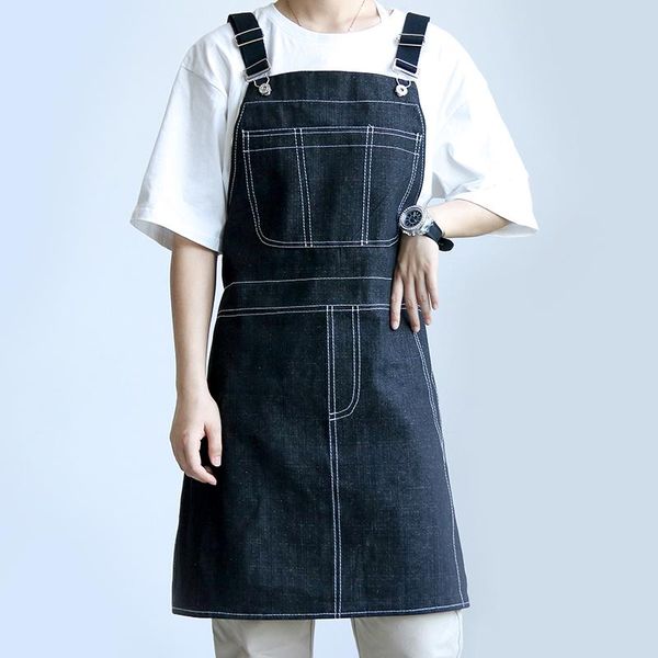 aprons denim apron korean barista custom logo flower shop milk men's and women's hairdressing waterproof work clothes
aprons denim apron korean barista custom logo flower shop milk men's and women's hairdressing waterproof work clothes