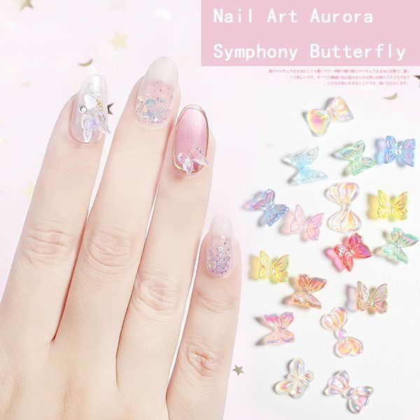 styles of nail art aurora illusion butterfly jewelry shiny colorful bow resin decorations 3 pcs, Silver;gold
styles of nail art aurora illusion butterfly jewelry shiny colorful bow resin decorations 3 pcs, Silver;gold