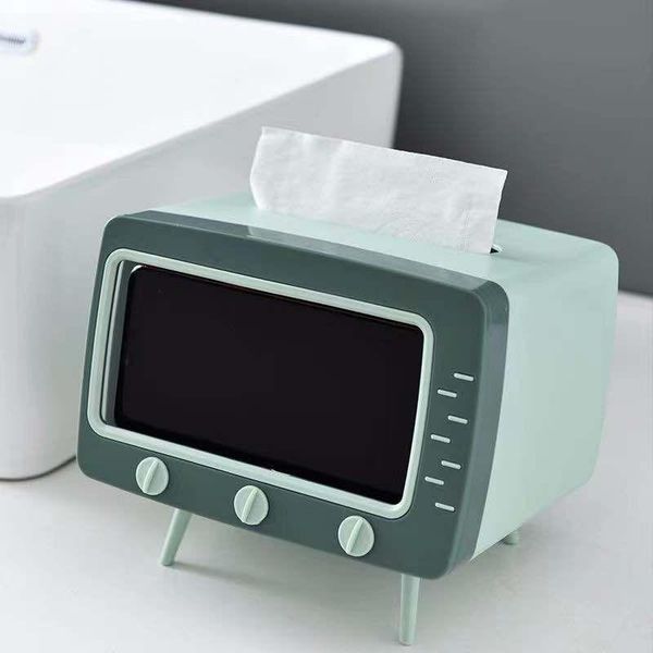 tissue boxes & napkins creative 2 in 1 tv special-shaped box table card holder dispenser storage with mobile phone
tissue boxes & napkins creative 2 in 1 tv special-shaped box table card holder dispenser storage with mobile phone