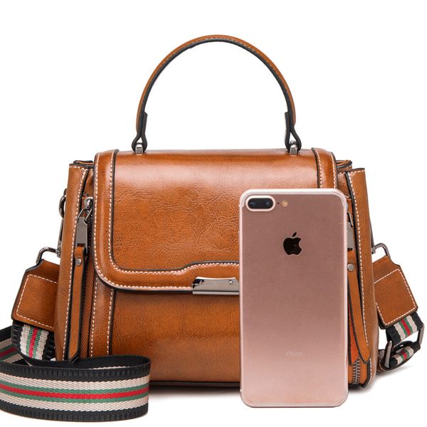 womens bag 2021 new fashion oil wax genuine leather womens bag european american style all-match ribbon portable shoulder messenger bag
womens bag 2021 new fashion oil wax genuine leather womens bag european american style all-match ribbon portable shoulder messenger bag