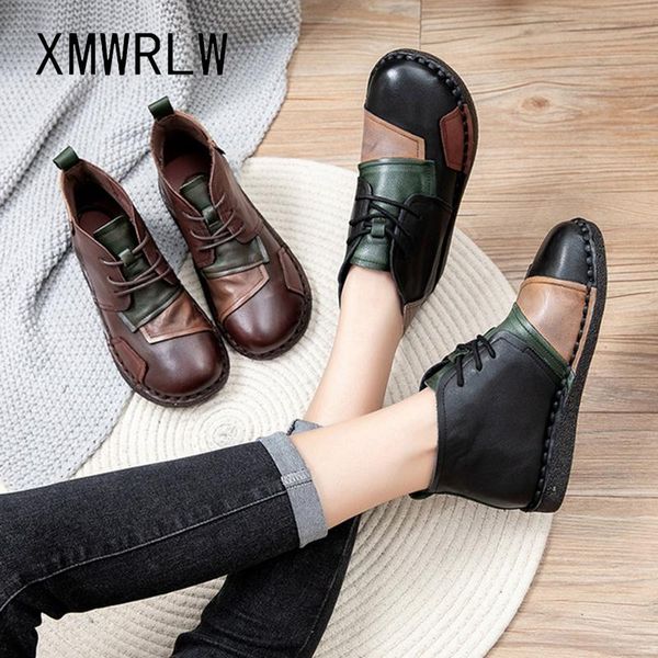 boots xmwrlw 2021 genuine leather ankle for women spring autumn shoes retro handmade ladies flat shoe, Black
boots xmwrlw 2021 genuine leather ankle for women spring autumn shoes retro handmade ladies flat shoe, Black