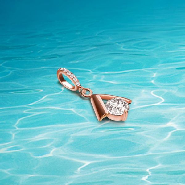 pendants simple personality single zircon accessories for women, fashion fine 925 jewelry, Black
pendants simple personality single zircon accessories for women, fashion fine 925 jewelry, Black