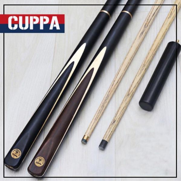 cuppa 3/4 snooker cues case set 9.8mm/11.5mm tips black brown handle professional handmade durable billiard kit stick china 2021
cuppa 3/4 snooker cues case set 9.8mm/11.5mm tips black brown handle professional handmade durable billiard kit stick china 2021