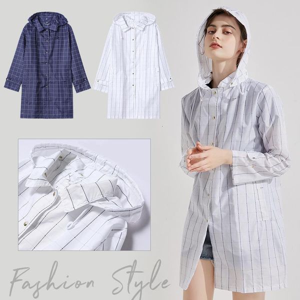 raincoats fashion raincoat lattice waterproof clothing fresh and light girl student short coat travel portable
raincoats fashion raincoat lattice waterproof clothing fresh and light girl student short coat travel portable