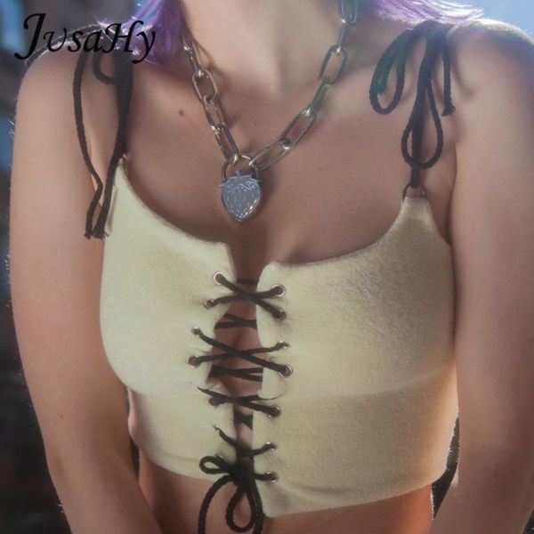 women's tanks & camis jusahy y2k summer velvet camisole for women sleeveless suspenders lace-up with cross-over design sweet casual st, White
women's tanks & camis jusahy y2k summer velvet camisole for women sleeveless suspenders lace-up with cross-over design sweet casual st, White