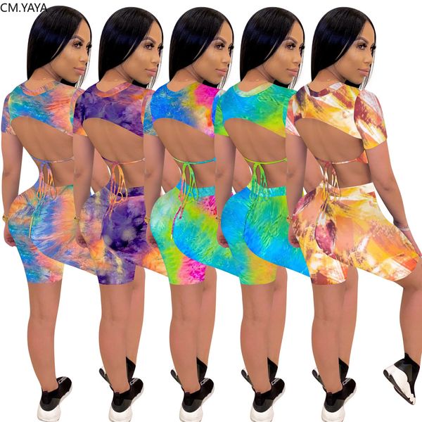 2021 women summer tie-dye print two piece set classic short sleeve t-shirt shorts joggers suit trasuit outfit gl127by air, White
2021 women summer tie-dye print two piece set classic short sleeve t-shirt shorts joggers suit trasuit outfit gl127by air, White