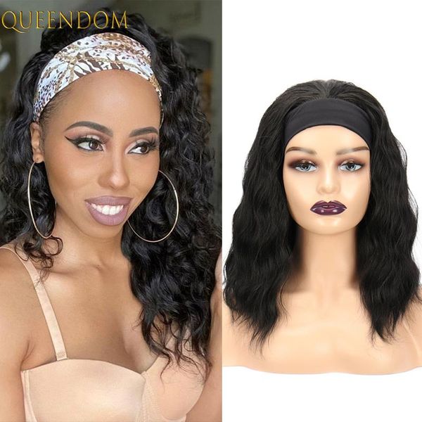 synthetic wigs body wave headband wig shoulder length scarf for black women 14" water cosplay with turban wavy perruque
synthetic wigs body wave headband wig shoulder length scarf for black women 14" water cosplay with turban wavy perruque