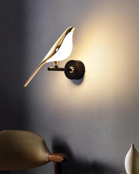 wall lamps postmodern gold plating bird led light creativity bedside bedroom stairs sconce lamp decoration lighting fixtures
wall lamps postmodern gold plating bird led light creativity bedside bedroom stairs sconce lamp decoration lighting fixtures