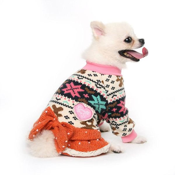 dog apparel 2021 pet clothes sweater autumn&winter coat bow dress pastoral wind elegant clothing
dog apparel 2021 pet clothes sweater autumn&winter coat bow dress pastoral wind elegant clothing