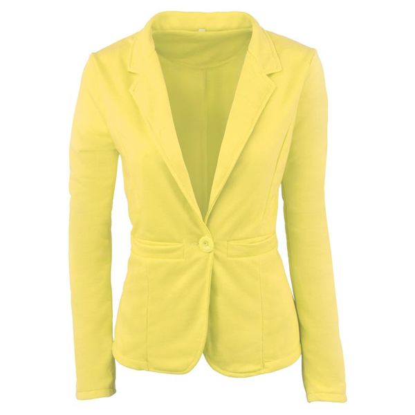 women's suits & blazers yellow slim coat office ladies business shirt blazer female woman short jacket suit cardigans and blouses 2021, White;black
women's suits & blazers yellow slim coat office ladies business shirt blazer female woman short jacket suit cardigans and blouses 2021, White;black