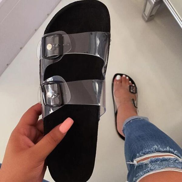 slippers flat heel fashion soft bottom sandy beach travel ladies buckle strap casual women shopping non-slip clear lazy summer, Black
slippers flat heel fashion soft bottom sandy beach travel ladies buckle strap casual women shopping non-slip clear lazy summer, Black