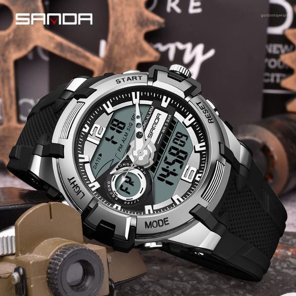 men's military watch g style brand sports led digital 50m waterproof s male clock relogio masculino wristwatches, Slivery;brown
men's military watch g style brand sports led digital 50m waterproof s male clock relogio masculino wristwatches, Slivery;brown