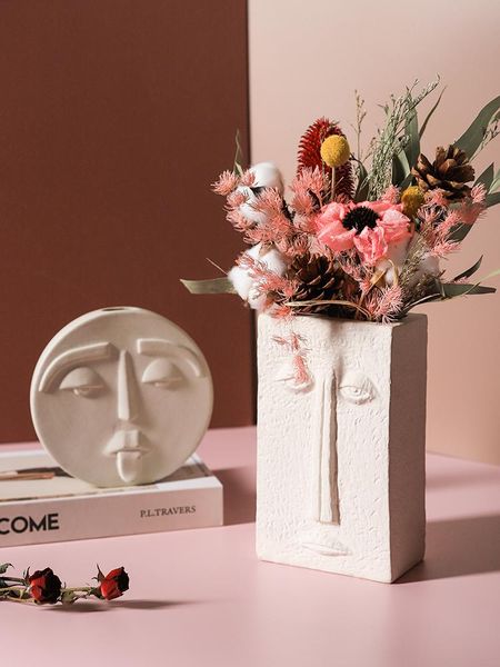 vases wholesale human face ceramic flower pot home decoration round square vase ornaments living room wedding decoratio
vases wholesale human face ceramic flower pot home decoration round square vase ornaments living room wedding decoratio