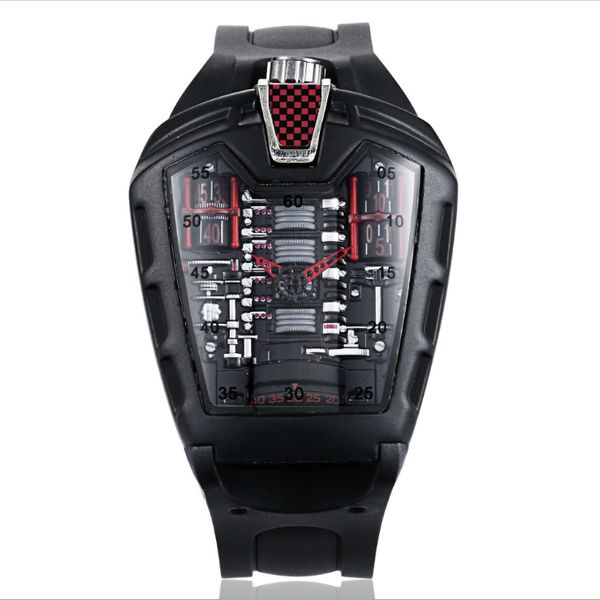 baleite 45mm sports quartz wristwatches car concept racing mechanical engine room style creative watch mens watches, Slivery;brown
baleite 45mm sports quartz wristwatches car concept racing mechanical engine room style creative watch mens watches, Slivery;brown