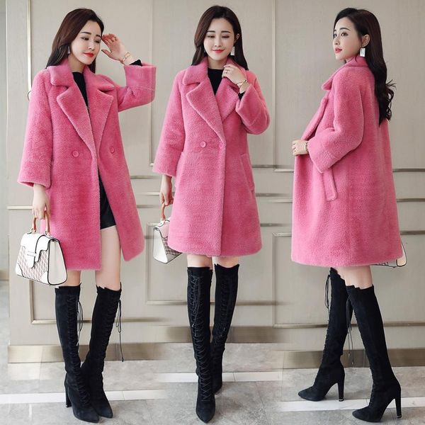 women's wool & blends in the fall and winter of female han edition cultivate morality spring fashion lady trench coat pure color, Black
women's wool & blends in the fall and winter of female han edition cultivate morality spring fashion lady trench coat pure color, Black