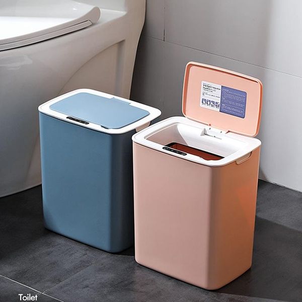waste bins smart sensor trash can electronic automatic dustbin induction bin household bathroom waterproof narrow seam
waste bins smart sensor trash can electronic automatic dustbin induction bin household bathroom waterproof narrow seam