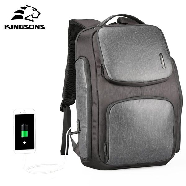 backpack kingsons upgraded solar fast usb charging knapsack 15.6 inches lapbackpacks men travebag male cool mochila 
backpack kingsons upgraded solar fast usb charging knapsack 15.6 inches lapbackpacks men travebag male cool mochila