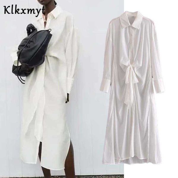 klkxmyt za summer dress women midi shirt woman elegant knot long sleeve oversize female casual loose es 210527, Black;gray
klkxmyt za summer dress women midi shirt woman elegant knot long sleeve oversize female casual loose es 210527, Black;gray