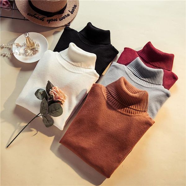 women's sweaters clothing autumn winter female korean high collar pullovers elastic slim girl lady casual clothes college, White;black
women's sweaters clothing autumn winter female korean high collar pullovers elastic slim girl lady casual clothes college, White;black