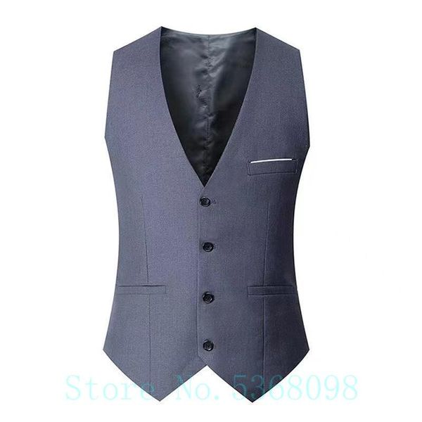 men's vests black grey navy blue for men slim fit suit male waistcoat gilet homme casual sleeveless formal business jacket, Black;white
men's vests black grey navy blue for men slim fit suit male waistcoat gilet homme casual sleeveless formal business jacket, Black;white
