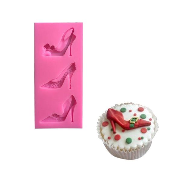 cake tools 3 even high-heeled shoes shaped fondant molds diy 3d silicone chocolate mold creative candy bar decorating
cake tools 3 even high-heeled shoes shaped fondant molds diy 3d silicone chocolate mold creative candy bar decorating