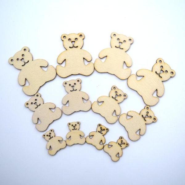 pcs /lot pack natural wood ornaments bear pattern chip diy crafts scrapbook home decor holiday party decorations decoration
pcs /lot pack natural wood ornaments bear pattern chip diy crafts scrapbook home decor holiday party decorations decoration