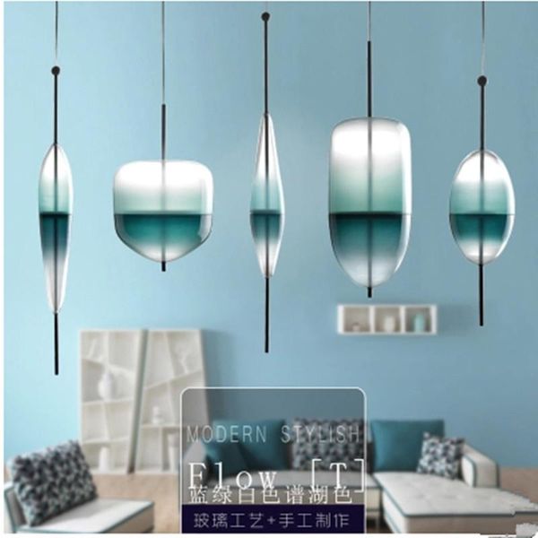 postmodern simple gradient color glass led dining room lamp el bar design decorative chandelier pendant lamps
postmodern simple gradient color glass led dining room lamp el bar design decorative chandelier pendant lamps