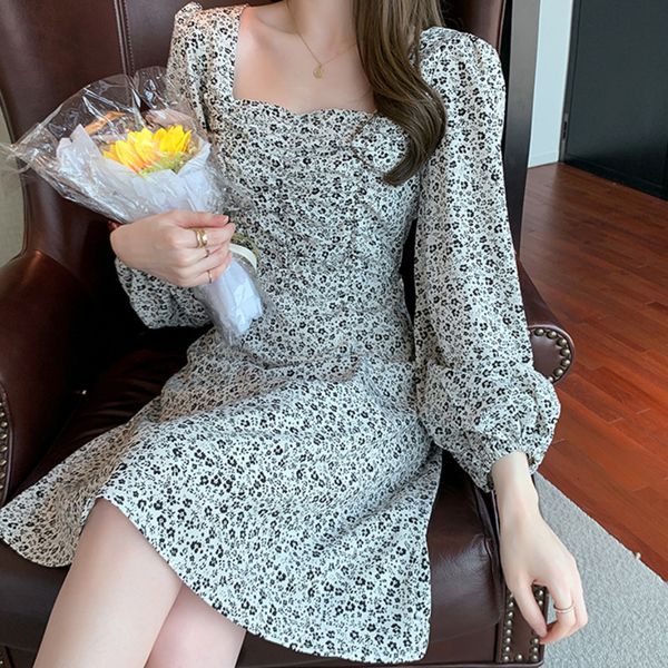 dressed in elegant of the vintage korean women spring boho thin waist dress mujer, Black;gray
dressed in elegant of the vintage korean women spring boho thin waist dress mujer, Black;gray