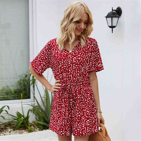 shorts folral print playsuits for women 2021 summer lace up with sashes short sleeve v neck ladies casual loose pullover bodysuits tcm4, White;black
shorts folral print playsuits for women 2021 summer lace up with sashes short sleeve v neck ladies casual loose pullover bodysuits tcm4, White;black