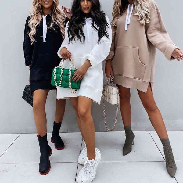 women hoodie 2021 autumn winter new long sleeve solid color hooded drawtring sweatshirt female loose hoodies casual pullovers, Black
women hoodie 2021 autumn winter new long sleeve solid color hooded drawtring sweatshirt female loose hoodies casual pullovers, Black