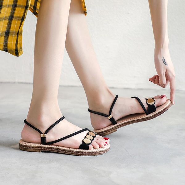 women sandals summer 2021 flat casual style female open toe comfort beach fashion ladies plus size slides, Black
women sandals summer 2021 flat casual style female open toe comfort beach fashion ladies plus size slides, Black