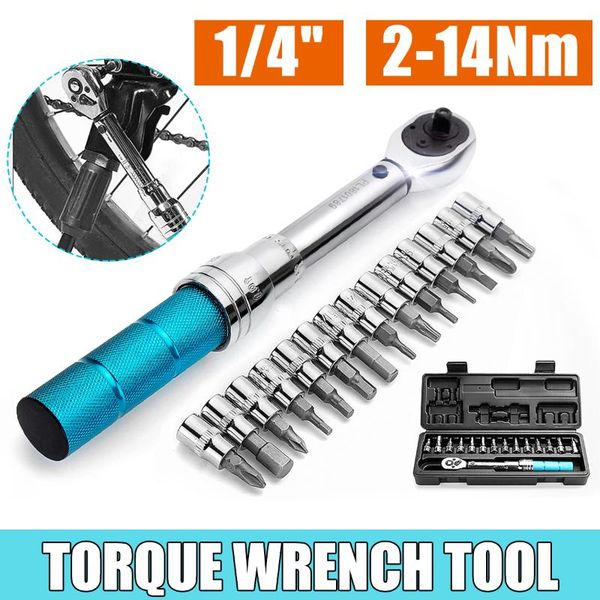 1/4inch 2nm-14nm click adjustable torque bicycle repair wrench tools kit set bike spanner machanical hand tool
1/4inch 2nm-14nm click adjustable torque bicycle repair wrench tools kit set bike spanner machanical hand tool