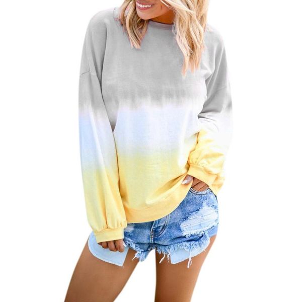 women's hoodies & sweatshirts casual o-neck gradient contrast color long sleeve pullover sweatshirt female autumn winter warm, Black
women's hoodies & sweatshirts casual o-neck gradient contrast color long sleeve pullover sweatshirt female autumn winter warm, Black