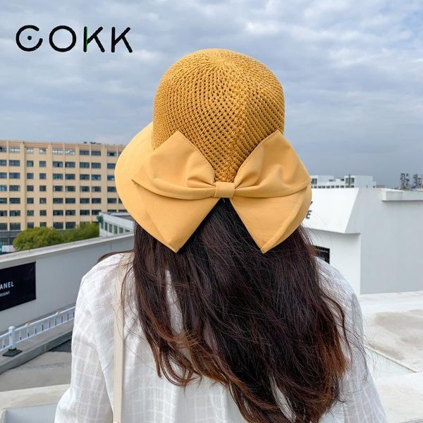summer hats for women sun protection sunshade foldable fashion hollowed bow fisherman hat cap female gorras beach wide brim, Blue;gray
summer hats for women sun protection sunshade foldable fashion hollowed bow fisherman hat cap female gorras beach wide brim, Blue;gray
