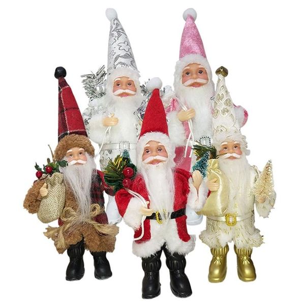 christmas decorations 1 pc 9'' standing santa claus figurines figure hanging xmas tree ornaments doll toy
christmas decorations 1 pc 9'' standing santa claus figurines figure hanging xmas tree ornaments doll toy
