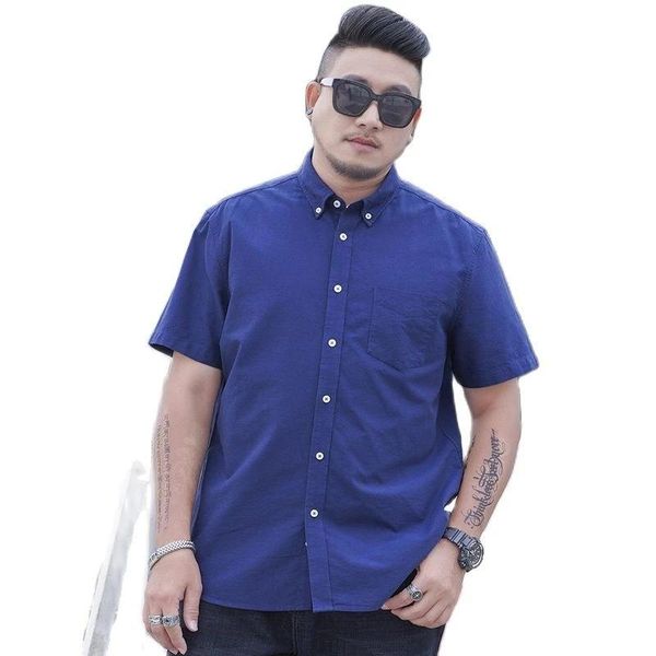 men's casual shirts plus size summer solid short sleeve dress shirt square collar non-iron regular fit anti-wrinkle pockets blu, White;black
men's casual shirts plus size summer solid short sleeve dress shirt square collar non-iron regular fit anti-wrinkle pockets blu, White;black