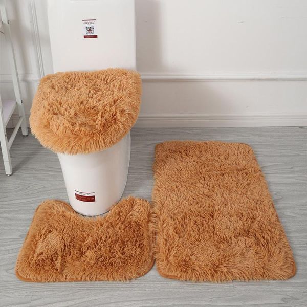 bath mats mat set non slip absorbent bathroom solid color fluffy floor for toilet 3pcs lid cover sets supply
bath mats mat set non slip absorbent bathroom solid color fluffy floor for toilet 3pcs lid cover sets supply