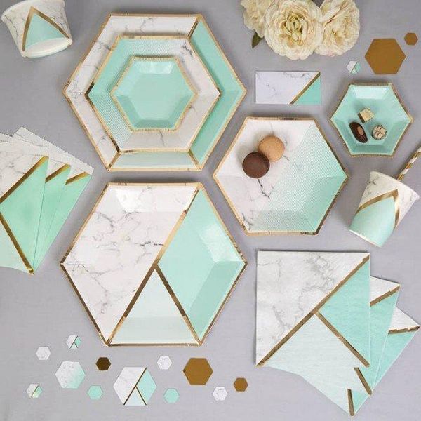 disposable dinnerware blue pink marble hexagon paper plates cups wedding birthday party tableware baby shower decor supplies
disposable dinnerware blue pink marble hexagon paper plates cups wedding birthday party tableware baby shower decor supplies