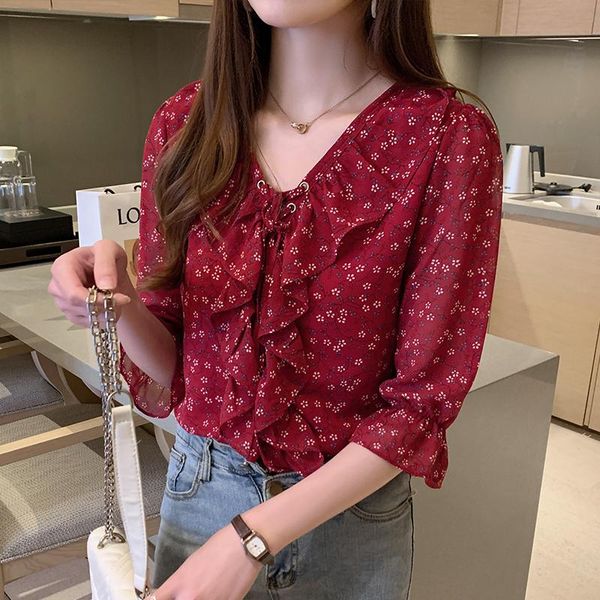 women's t-shirt fashion women summer blouses v neck chiffon short sleeve woman shirts clothing korean style ropa de mujer wpy2734, White
women's t-shirt fashion women summer blouses v neck chiffon short sleeve woman shirts clothing korean style ropa de mujer wpy2734, White