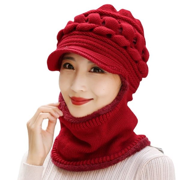 new coral fleece winter hat beanies women scarf warm breathable wool knitted for double layers protection caps, Blue;gray
new coral fleece winter hat beanies women scarf warm breathable wool knitted for double layers protection caps, Blue;gray