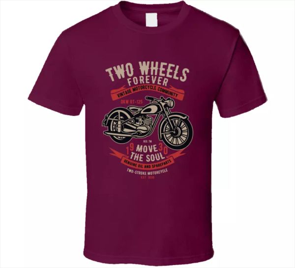 two wheels forever motorcycle fighter est 1930 men's short sleeve t-shirt new, White;black
two wheels forever motorcycle fighter est 1930 men's short sleeve t-shirt new, White;black