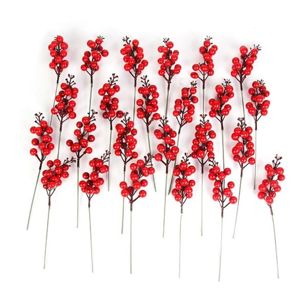 decorative flowers & wreaths 95 24 pcs simulation berry branches artificial redbubble set christmas decoration flower arrangement fake fau
decorative flowers & wreaths 95 24 pcs simulation berry branches artificial redbubble set christmas decoration flower arrangement fake fau