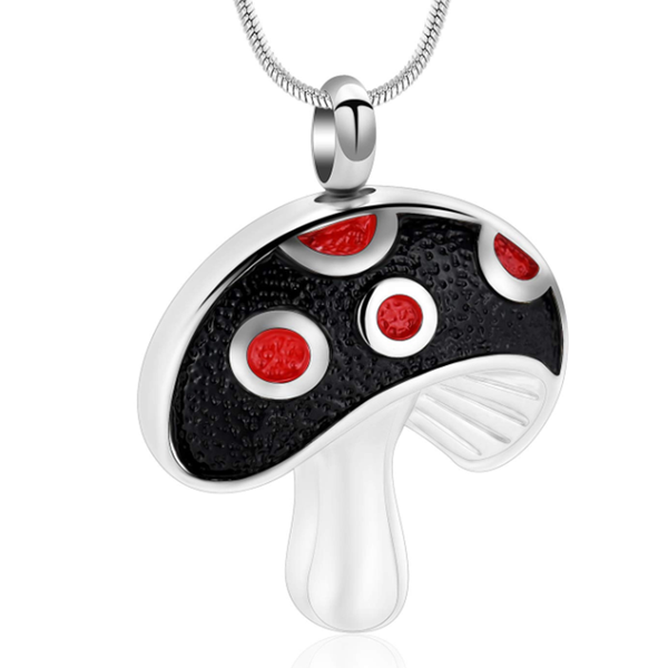 pendant necklaces mushroom urn necklace for ashes cremation jewelry stainless steel keepsake memorial, Silver
pendant necklaces mushroom urn necklace for ashes cremation jewelry stainless steel keepsake memorial, Silver
