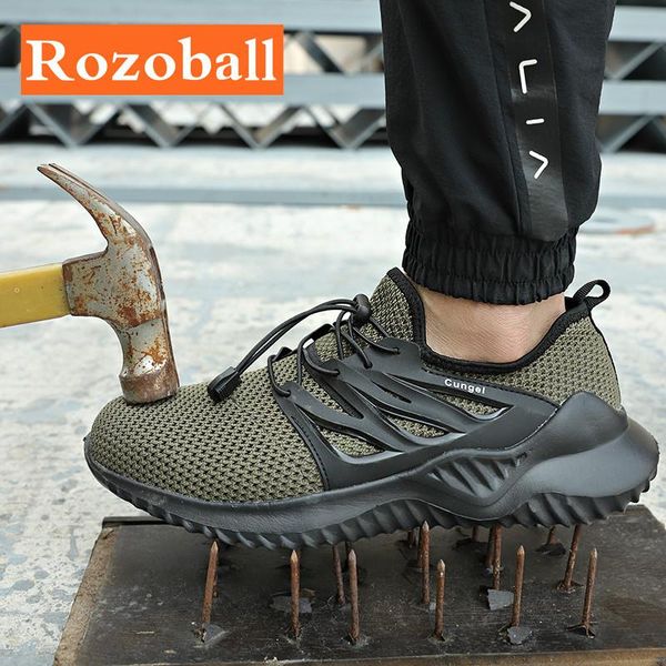 boots men safety shoes indestructible work steel toe cap breath puncture-proof drop rozoball, Black
boots men safety shoes indestructible work steel toe cap breath puncture-proof drop rozoball, Black