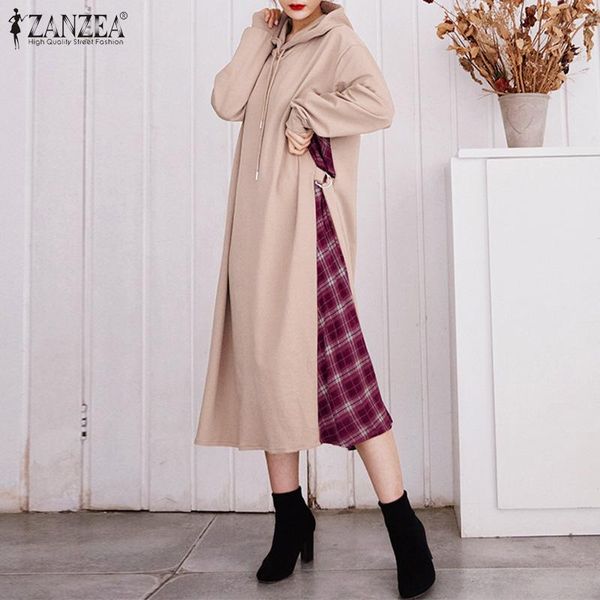 casual dresses hooded women plaid robe plus size 5xl stylish 2022 female mid-calf vestidos autumn patchwork sundress, Black;gray
casual dresses hooded women plaid robe plus size 5xl stylish 2022 female mid-calf vestidos autumn patchwork sundress, Black;gray