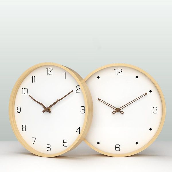 wall clocks solid wood clock modern creative fashion living room bedroom silent circular
wall clocks solid wood clock modern creative fashion living room bedroom silent circular