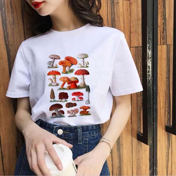 Mushroom Cartoon Cute Print Men T Shirts Summer O Neck Short Sleeve Ulzzang Harajuku 90s Girls And Women Tops Mujer, White;black
Mushroom Cartoon Cute Print Men T Shirts Summer O Neck Short Sleeve Ulzzang Harajuku 90s Girls And Women Tops Mujer, White;black
