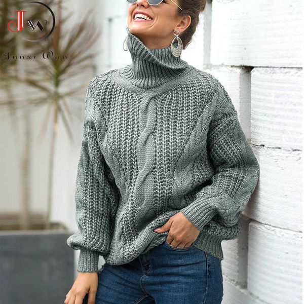 women oversized sweater loose autumn winter turtleneck elegant knitted warm pullovers fashion solid knitwear jumper 210922, White;black
women oversized sweater loose autumn winter turtleneck elegant knitted warm pullovers fashion solid knitwear jumper 210922, White;black