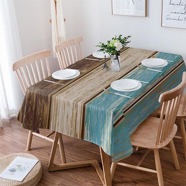 table cloth turquoise wooden planks rustic waterproof dining tablecloth kitchen decorative coffee cuisine party cover
table cloth turquoise wooden planks rustic waterproof dining tablecloth kitchen decorative coffee cuisine party cover